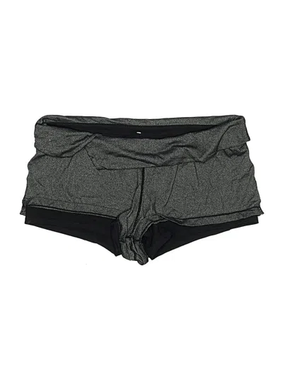 Pre-owned Lululemon Athletica Athletic Shorts In Gray