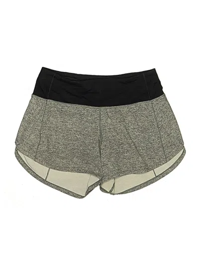 Pre-owned Lululemon Athletica Athletic Shorts In Gray