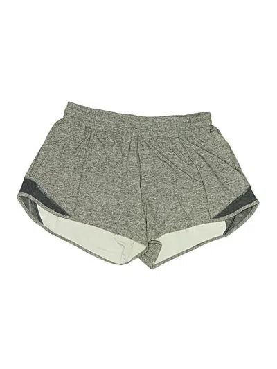 Pre-owned Lululemon Athletica Athletic Shorts In Gray