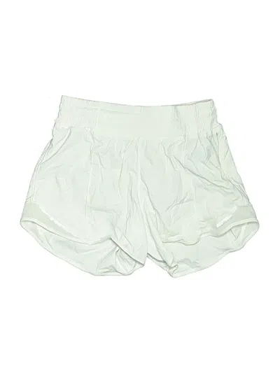 Pre-owned Lululemon Athletica Athletic Shorts In Green