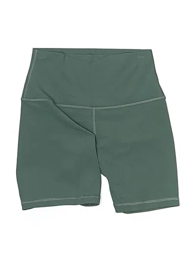 Pre-owned Lululemon Athletica Athletic Shorts In Green