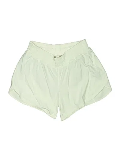 Pre-owned Lululemon Athletica Athletic Shorts In Green