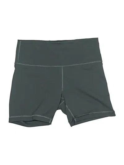 Pre-owned Lululemon Athletica Athletic Shorts In Green