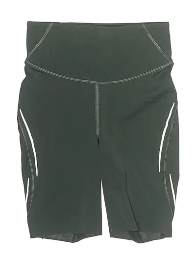 Pre-owned Lululemon Athletica Athletic Shorts In Green