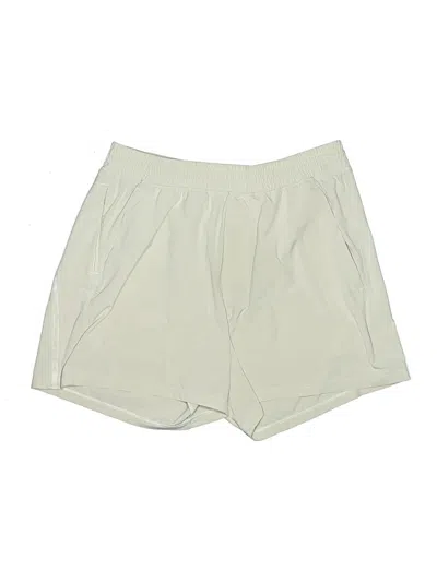 Pre-owned Lululemon Athletica Athletic Shorts In Ivory