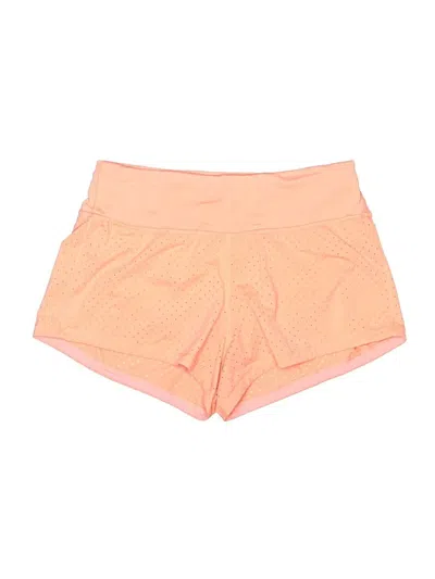 Pre-owned Lululemon Athletica Athletic Shorts In Orange