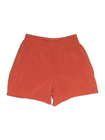 Pre-owned Lululemon Athletica Athletic Shorts In Orange