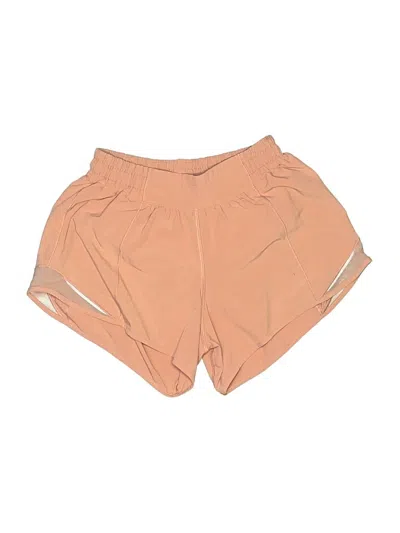 Pre-owned Lululemon Athletica Athletic Shorts In Pink