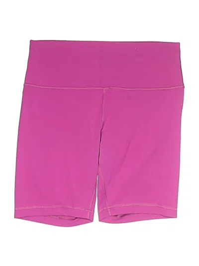Pre-owned Lululemon Athletica Athletic Shorts In Pink