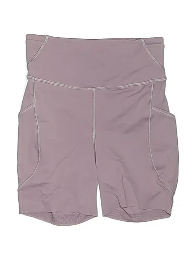 Pre-owned Lululemon Athletica Athletic Shorts In Purple
