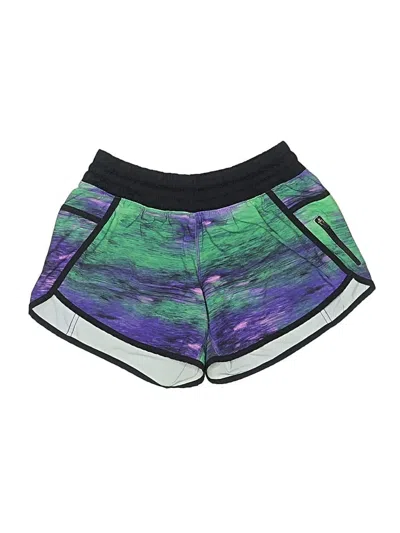 Pre-owned Lululemon Athletica Athletic Shorts In Purple