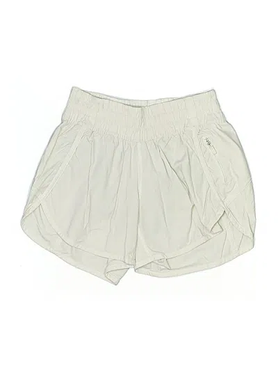 Pre-owned Lululemon Athletica Athletic Shorts In White