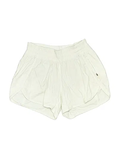 Pre-owned Lululemon Athletica Athletic Shorts In White