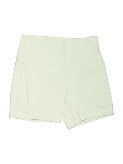 Pre-owned Lululemon Athletica Athletic Shorts In White