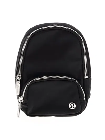 Pre-owned Lululemon Athletica Backpack In Black