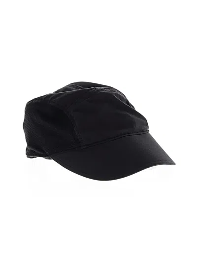 Pre-owned Lululemon Athletica Baseball Cap In Black