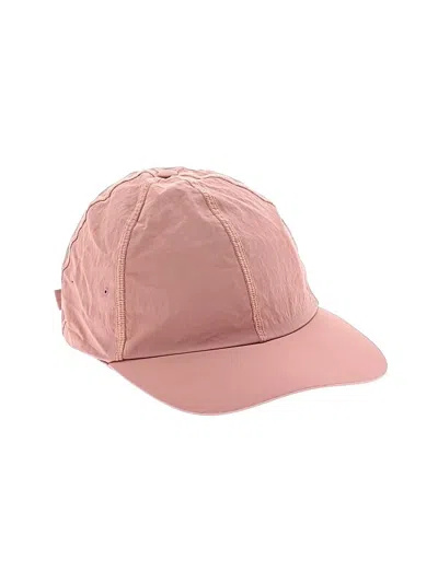 Pre-owned Lululemon Athletica Baseball Cap In Pink