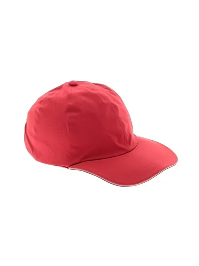 Pre-owned Lululemon Athletica Baseball Cap In Red