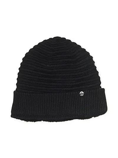 Pre-owned Lululemon Athletica Beanie Hat In Black