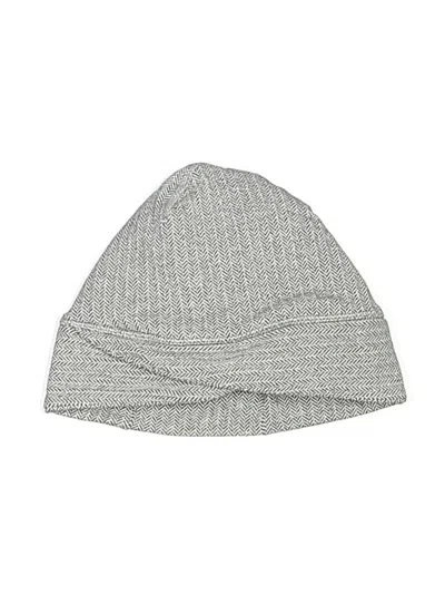 Pre-owned Lululemon Athletica Beanie Hat In Gray