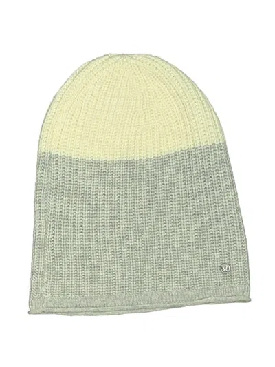 Pre-owned Lululemon Athletica Beanie Hat In White