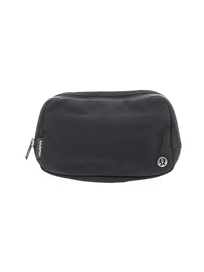 Pre-owned Lululemon Athletica Belt Bag In Black