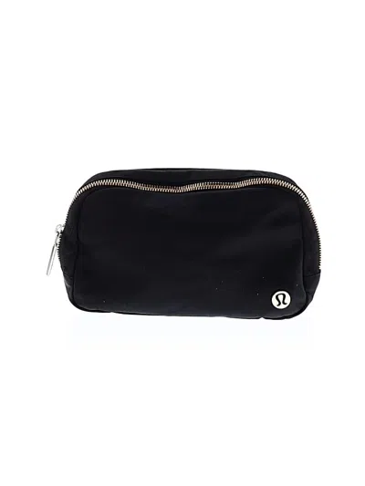 Pre-owned Lululemon Athletica Belt Bag In Black