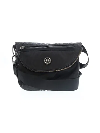 Pre-owned Lululemon Athletica Belt Bag In Black