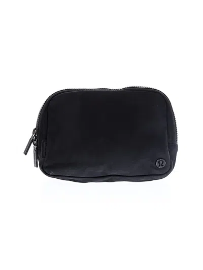 Pre-owned Lululemon Athletica Belt Bag In Black