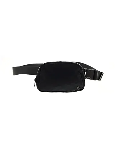 Pre-owned Lululemon Athletica Belt Bag In Black