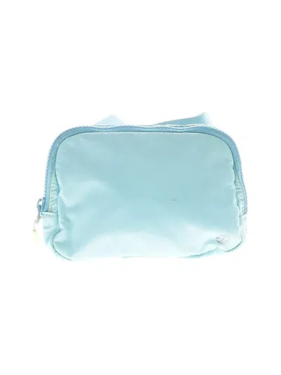 Pre-owned Lululemon Athletica Belt Bag In Blue