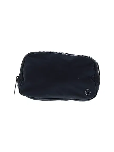 Pre-owned Lululemon Athletica Belt Bag In Blue