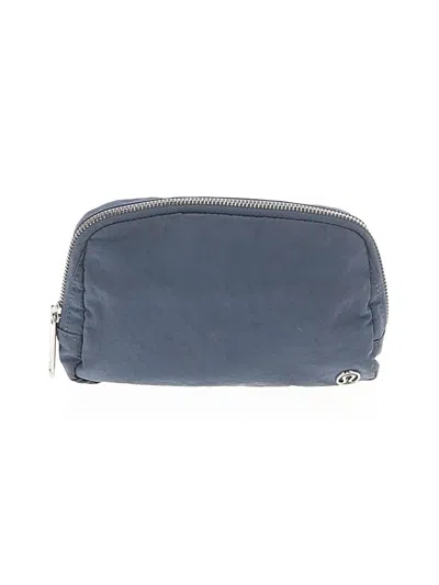 Pre-owned Lululemon Athletica Belt Bag In Blue