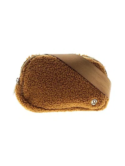 Pre-owned Lululemon Athletica Belt Bag In Brown