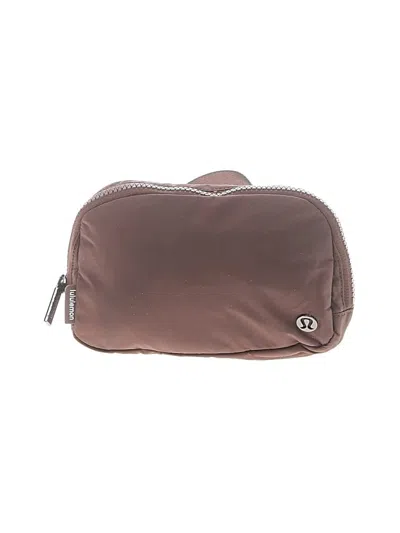 Pre-owned Lululemon Athletica Belt Bag In Brown