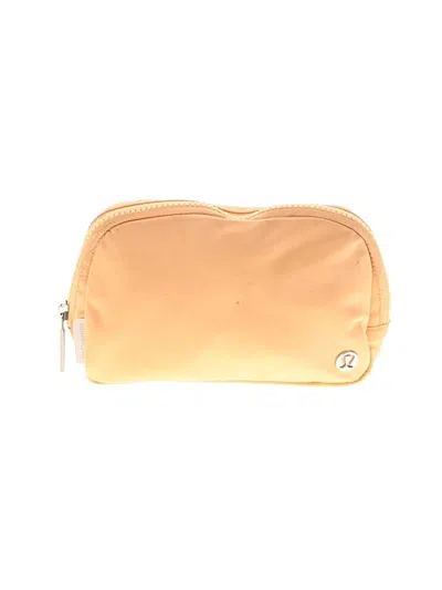 Pre-owned Lululemon Athletica Belt Bag In Gold