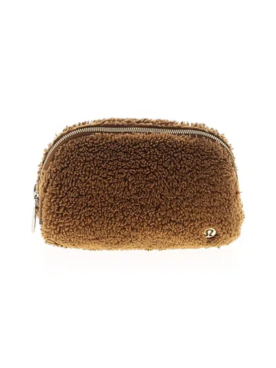Pre-owned Lululemon Athletica Belt Bag In Gold