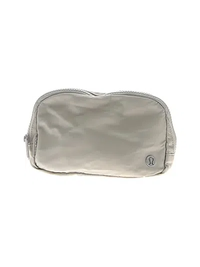 Pre-owned Lululemon Athletica Belt Bag In Gray