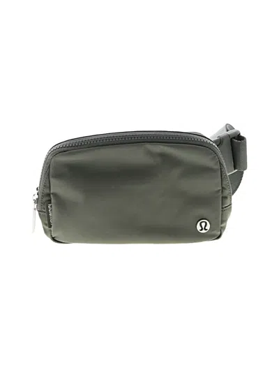 Pre-owned Lululemon Athletica Belt Bag In Gray