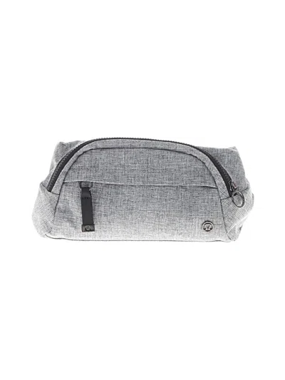 Pre-owned Lululemon Athletica Belt Bag In Gray