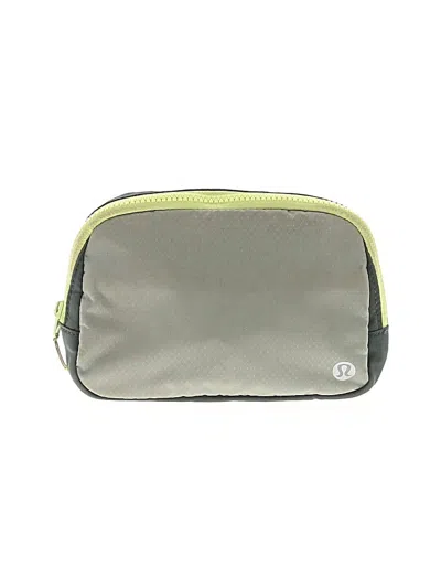 Pre-owned Lululemon Athletica Belt Bag In Green