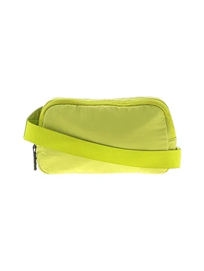Pre-owned Lululemon Athletica Belt Bag In Green