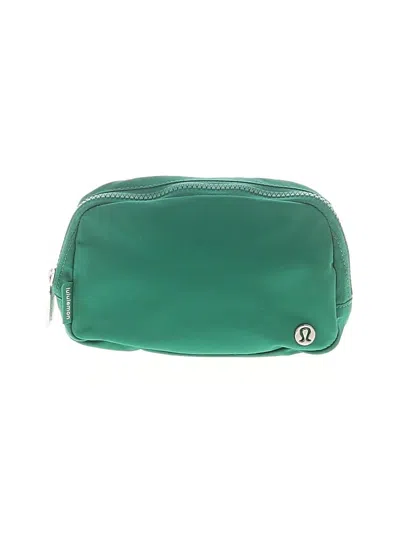 Pre-owned Lululemon Athletica Belt Bag In Green
