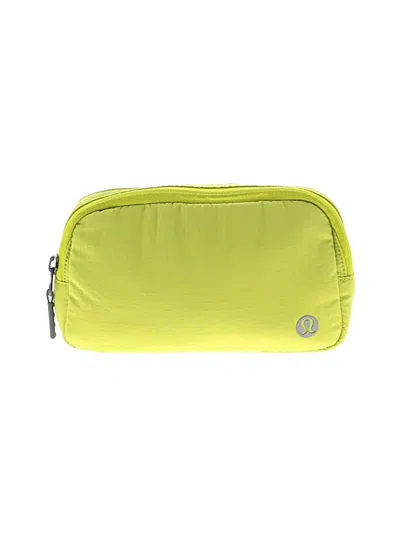 Pre-owned Lululemon Athletica Belt Bag In Green
