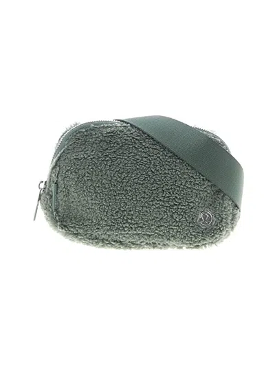Pre-owned Lululemon Athletica Belt Bag In Green