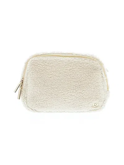 Pre-owned Lululemon Athletica Belt Bag In Ivory
