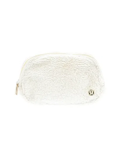 Pre-owned Lululemon Athletica Belt Bag In Ivory