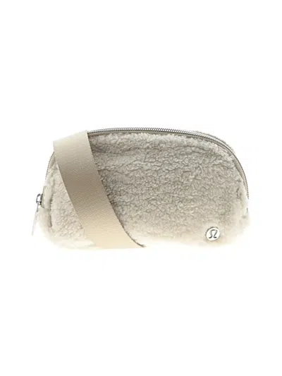 Pre-owned Lululemon Athletica Belt Bag In Ivory