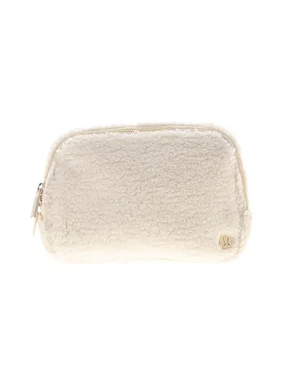 Pre-owned Lululemon Athletica Belt Bag In Ivory