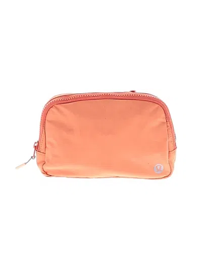 Pre-owned Lululemon Athletica Belt Bag In Orange